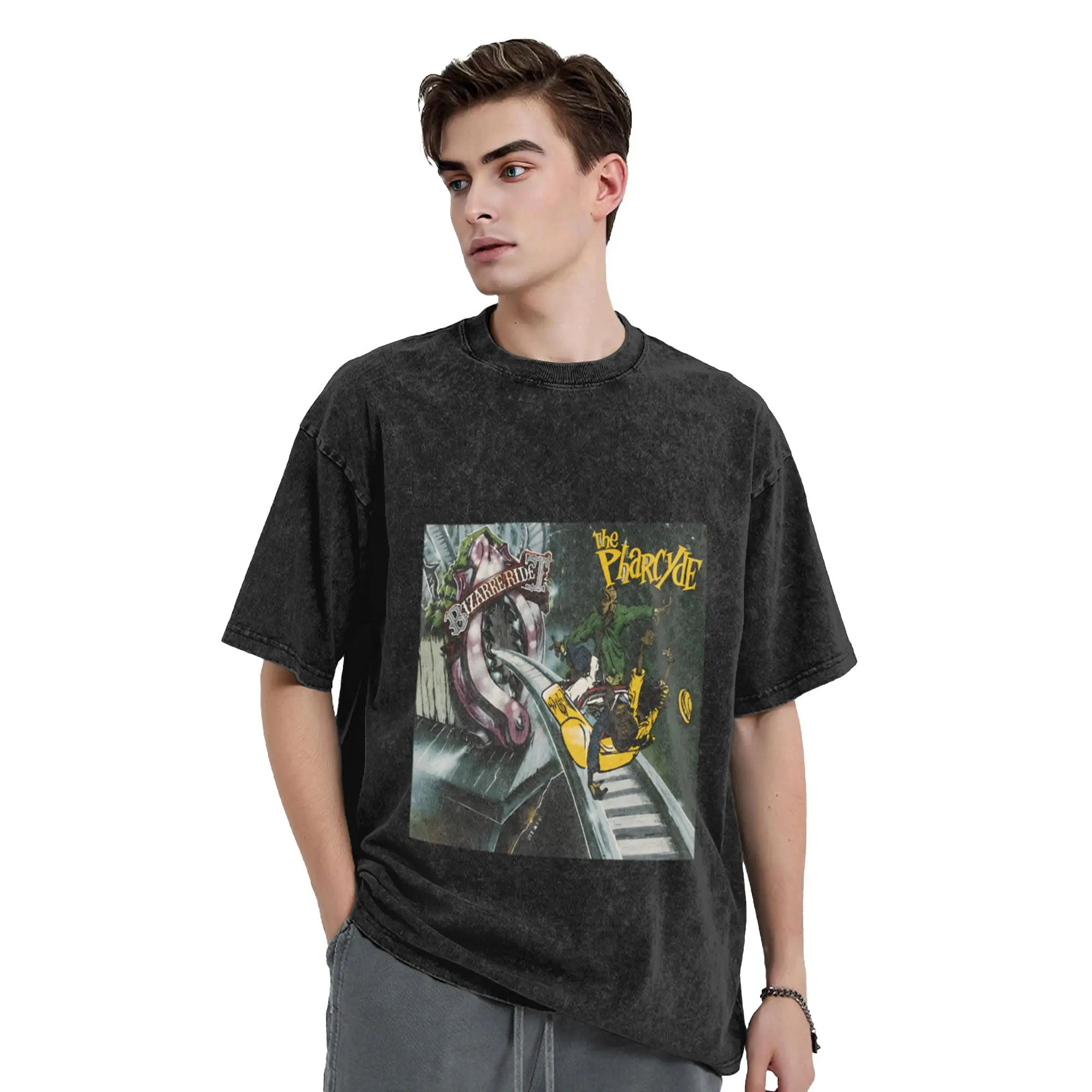 The Pharcyde Bizarre Ride II Album Classic Trendy A T-Shirt Oversized Short Sleeve Men's Women's Cotton Tees Tops