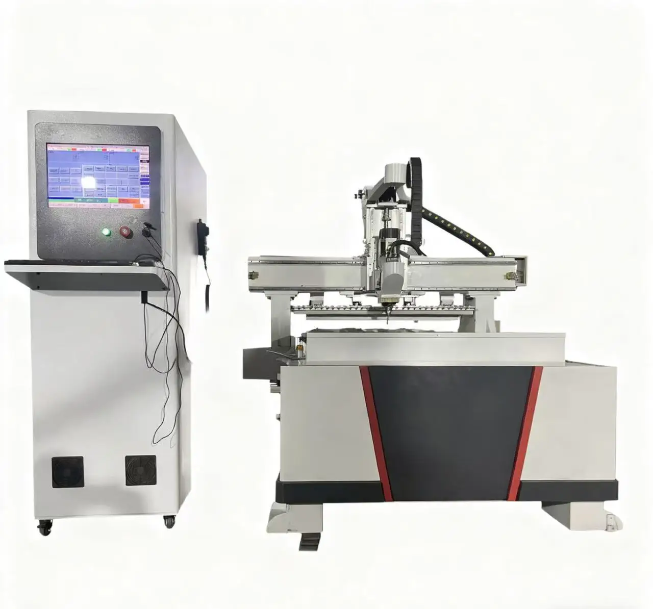 

Jinan 1325 ATC CNC Router Machine Hot Sale Wood 3D Single Spindle Competitive Price Motor Pump Core Components NC Studio DSP