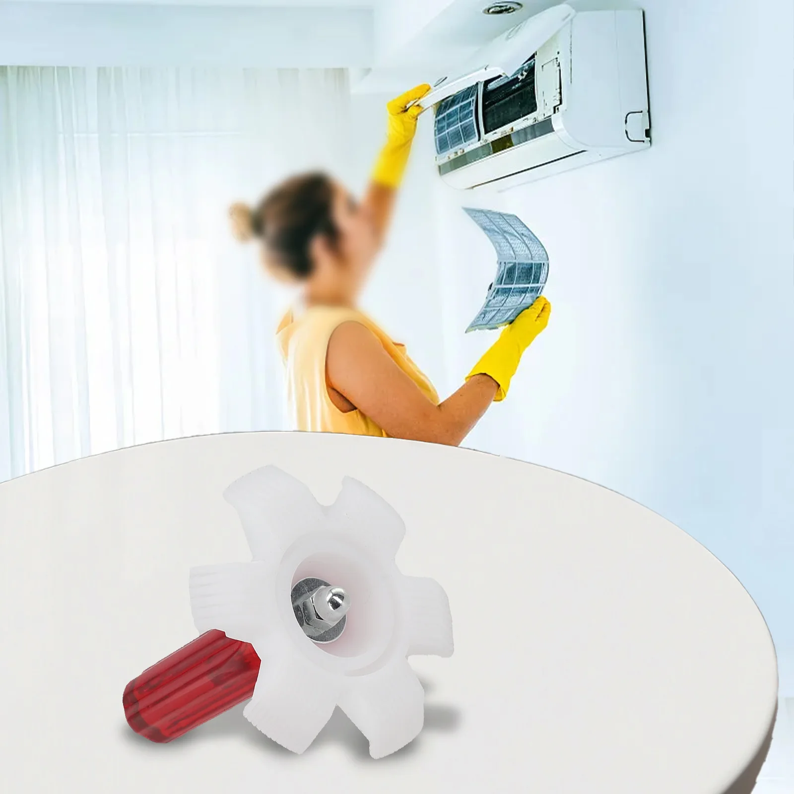 Air Conditioner Fin Cleaning Tool Home Cleaning Tool Coil Comb for a/c Hvac Condenser Radiator Folding Brush Cleaning Tool
