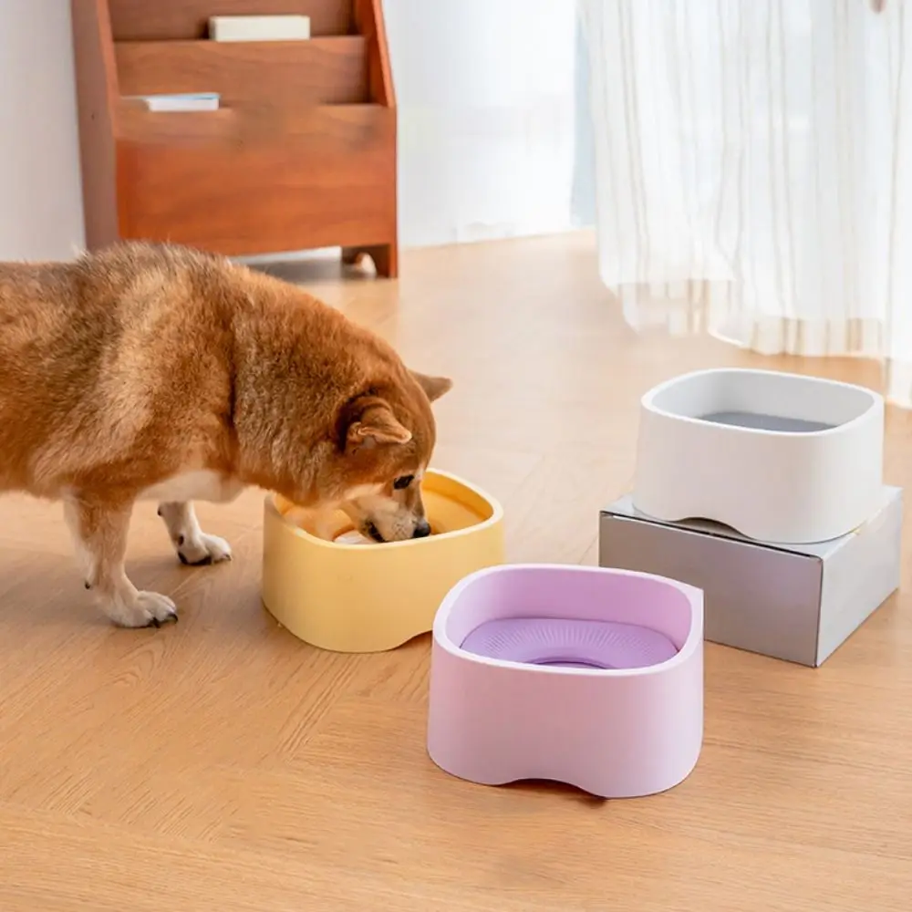 Плавающая миска для собак с не мокрым ртом, защита от разливов, пылезащитная поилка для воды для кошек, защита от брызг, большая емкость, диспенсер для воды для домашних животных