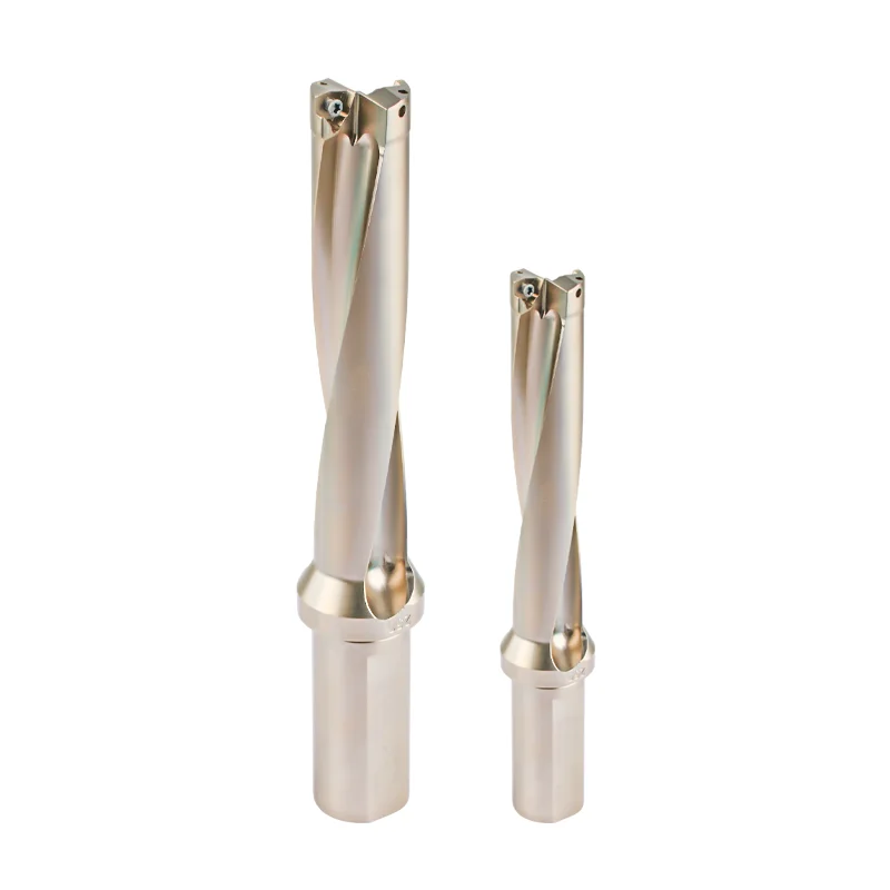 Indexable WC U Drill Bits with Insert Wcmx Wcmt 2D 3D 4D 5D Internal Coolant Drill Bites Drilling For Lathes Cnc