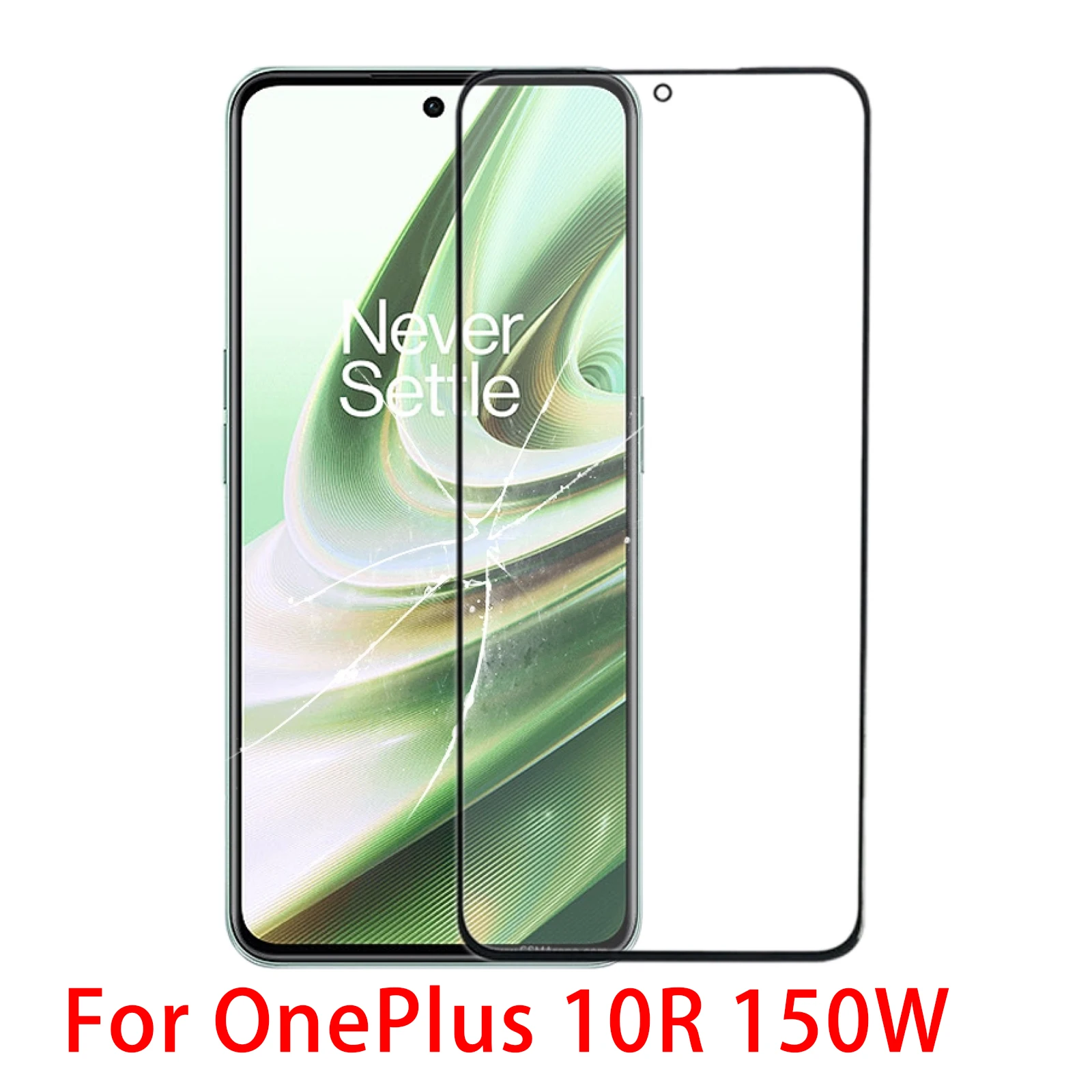 

For OnePlus 10R 150W Front Screen Outer Glass Lens with OCA Optically Clear Adhesive