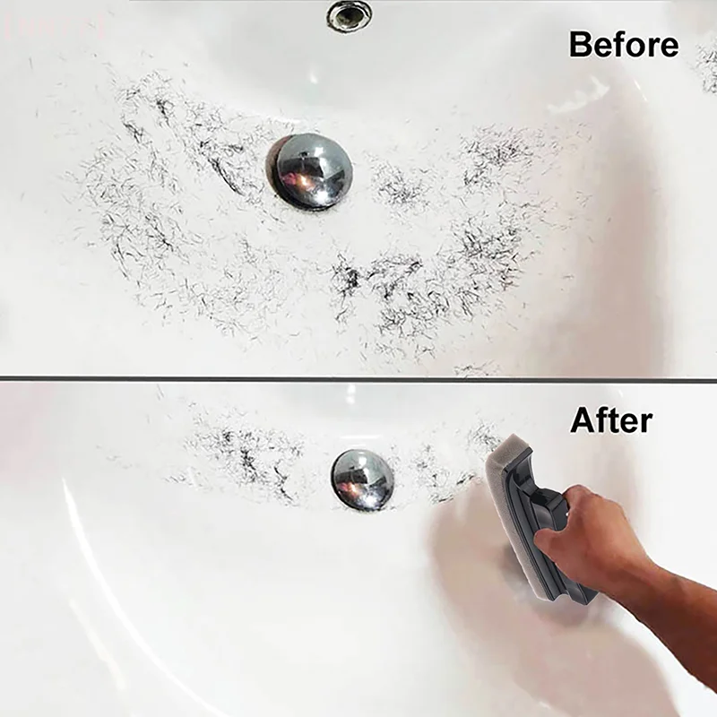 Multi-Functional Beard Trimmings ทําความสะอาดกล่องเก็บสําหรับชายห้องน้ําอ่างล้างจาน Beard Hair Catcher โกนแปรงทําความสะอาด