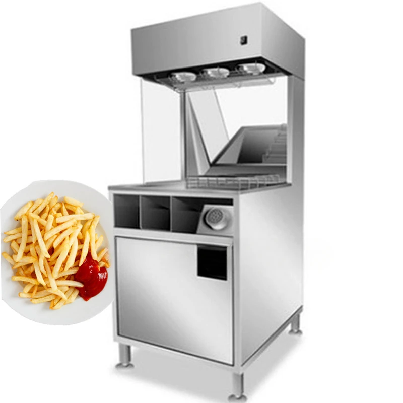 For Hamburger Restaurant Dedicated  Vertical Fries Working Equipment Fries Holding Cabinet  Western Restaurant Coffee Shop