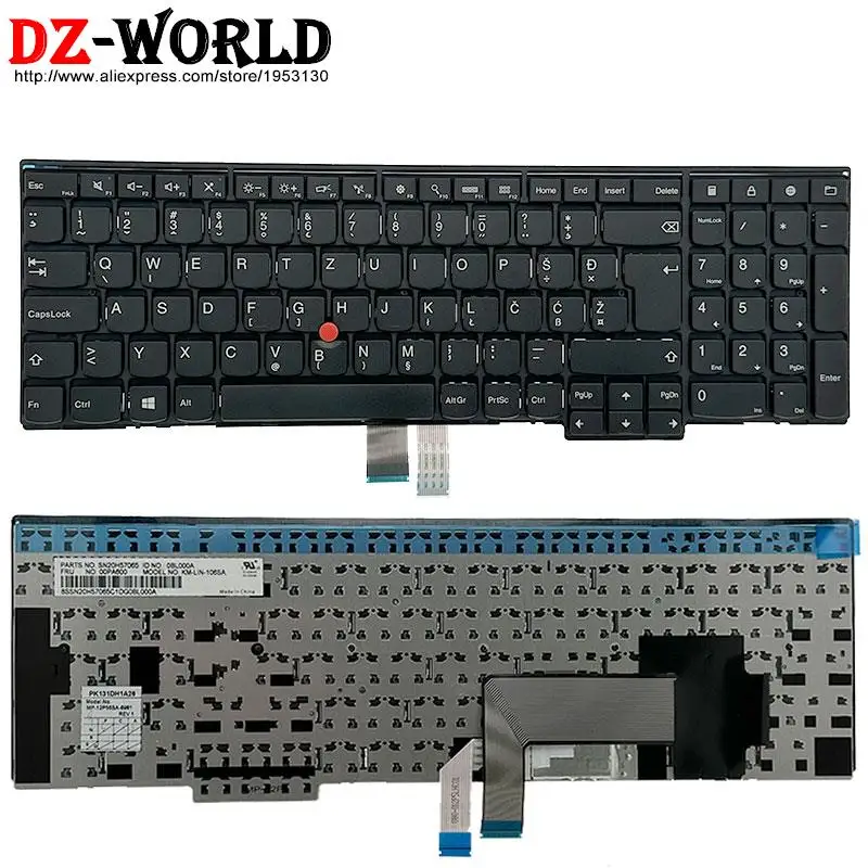 SI Slovenia Backlit Keyboard for Lenovo Thinkpad L570 P50S T560 W540 T540P W541 T550 W550S L540 L560  04Y2412 04Y2490 00PA600