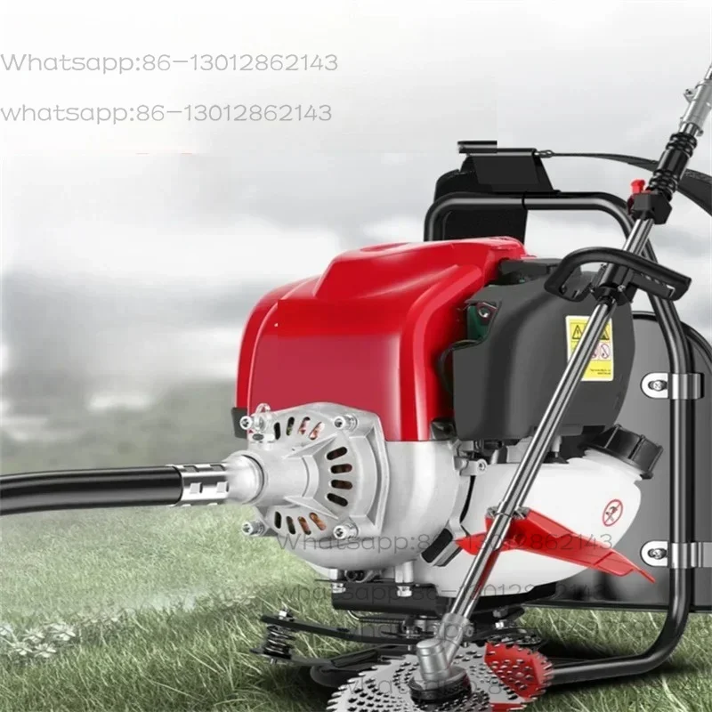 Imported GX35 High-power Four Stroke Backpack Lawn Mower Multifunctional Household Land Reclamation and Irrigation Machine