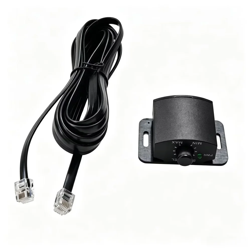 6 Pin Bass Knob Remote Control For Car Audio System For Subwoofer Volume Adjustment Level Control Compatible Design