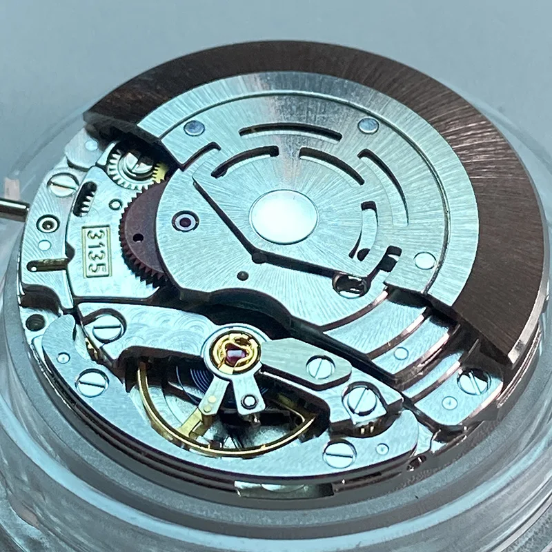 Dandong factory VSF 3135 automatic mechanical movement blue balance wheel watch movement VS 3135 clean factory for sub