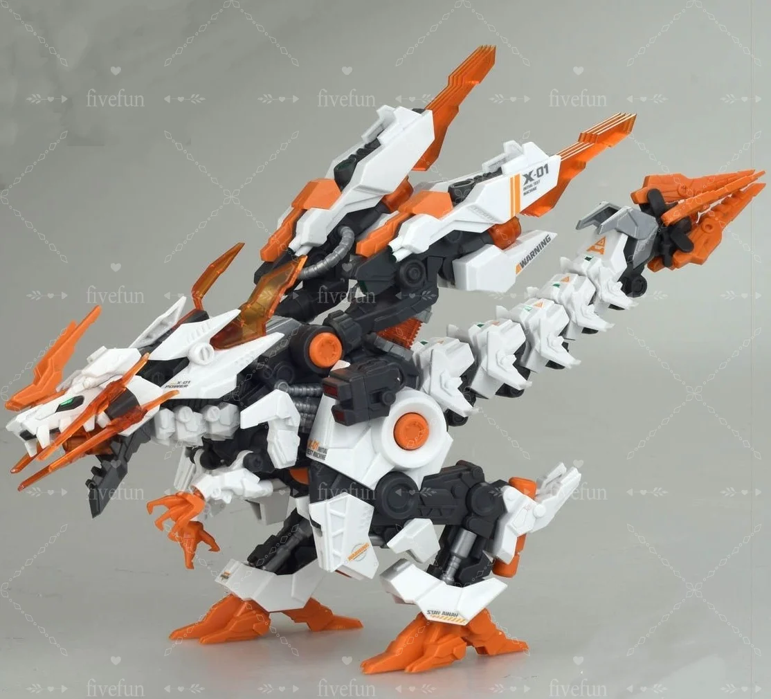 In stock New Sun Queen Assemble Toy Model X-01 X01 Destiny ZOIDS Dinosaur Action Figure Robot Toys