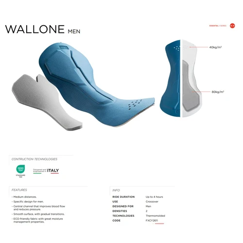 Imagen 2 del producto DAREVIE Interfaz elástica de ciclismo para hombre Bretelelle ® Pad Recycle PRO Level Bib Shorts Italia 6.5CM Leg Gripper Ciclismo Bib Shorts