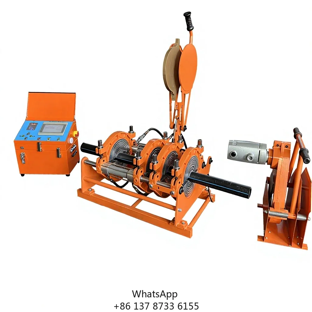 WDA Series Hydraulic HDPE Pipe Butt Welding Machine Automatic PE PPR PVDF Plastic Pipe Welder For Pipeline Construction