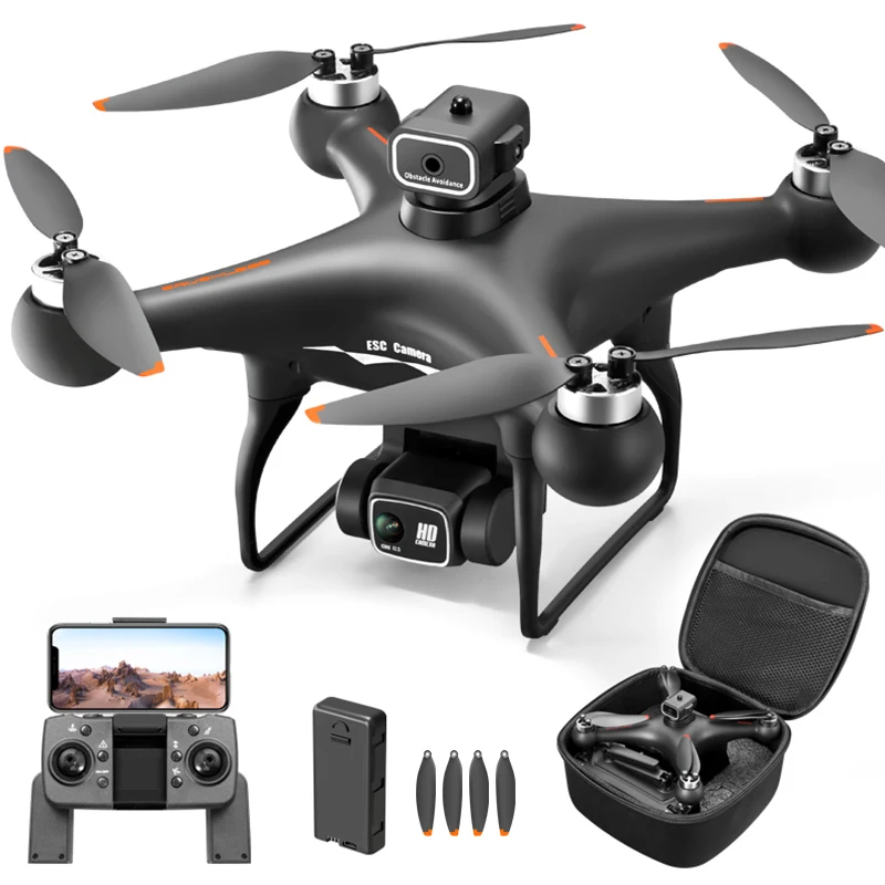 Drones with 4k Camera Professional 8K ESC FPV Dron Quadcopter RC Helicopter Obstacle Avoidance Aerial Photography Aircraft S116