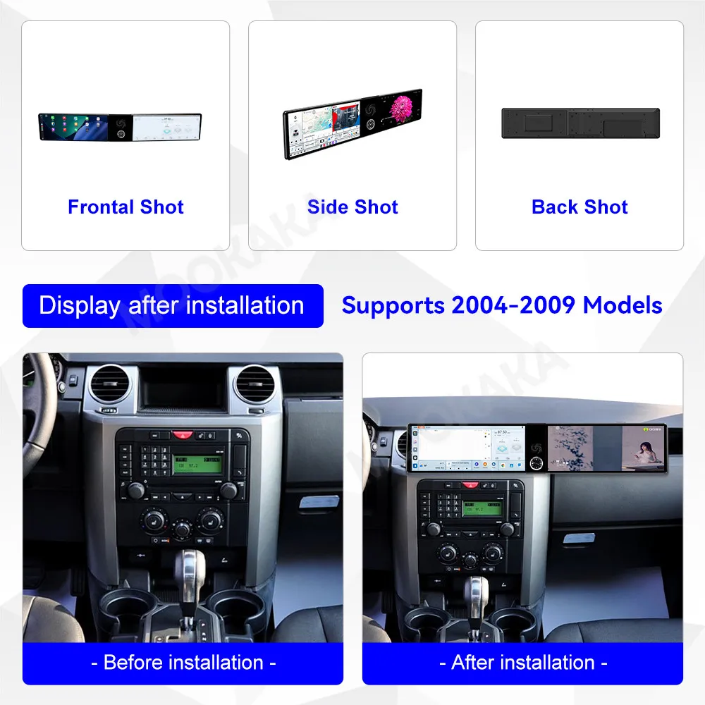 For Land Rover Discovery 3 2004-2009 Android Car Radio Multimedia Video Carplay Autoradio Stereo GPS Navigation Head Unit