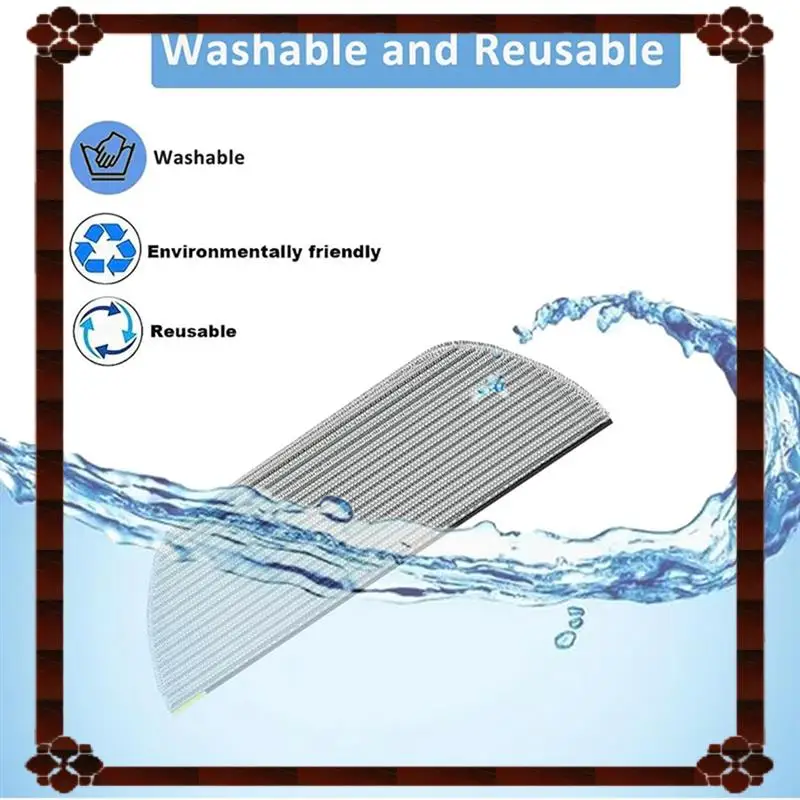 وسادات ممسحة بديلة متوافقة مع التسليم لمدة 24 ساعة قابلة للغسل وقابلة لإعادة الاستخدام 10 عبوات لسمك القرش RV2820YE RV2820ZE RV2800AE RV2800S AV2800ZE