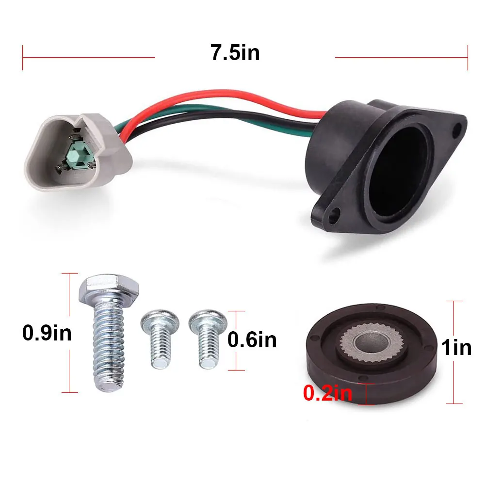 

Датчик скорости тележки для Golf ADC Motor Club Car IQ Ds и Precedent, 102704901 Автомобильные аксессуары