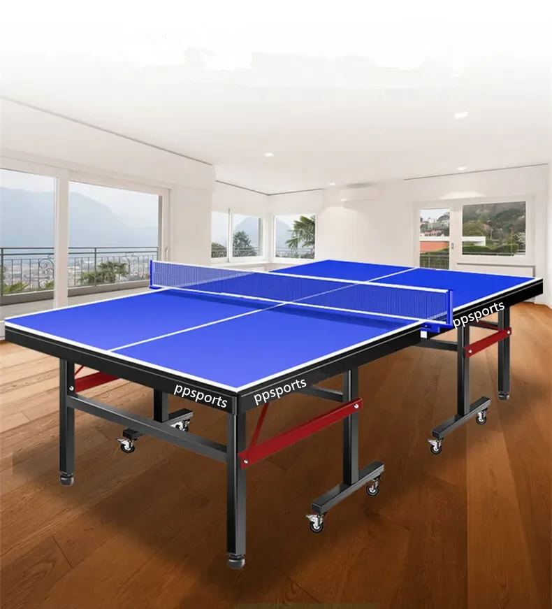 2026 Standard Size Indoor Pingpong Table Racket Entertainment Exercise Foldable 15mm Table Tennis Tables