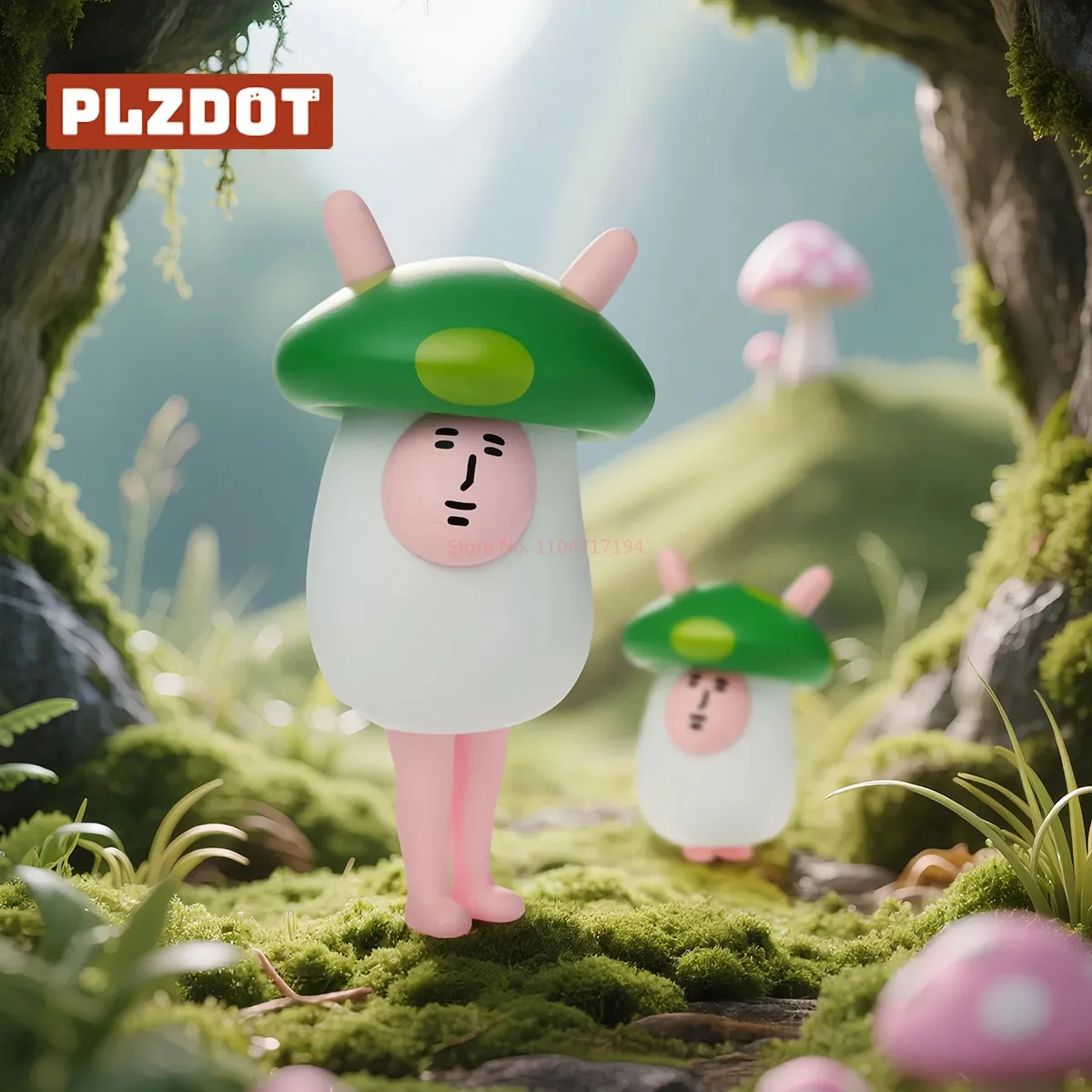 Official Plzdot My Friend Rabbit Abstract Series V2 Mini Blind Box