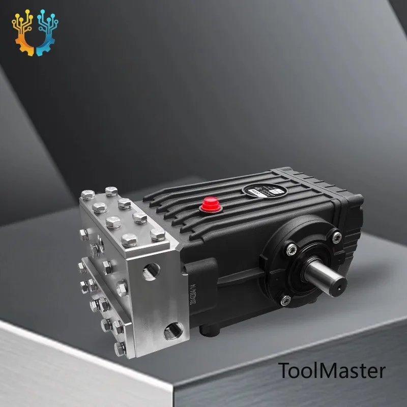 【2026】Bomba Eléctrica Triplex de Alta Presión de Acero Inoxidable WS251 de Diseño Italiano, 0-260 Bar, 15-20Lpm, para Lavadora de Alta Presión