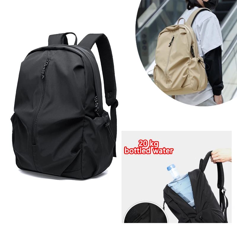 

Fashion Travel Backpacks Large Capacity Computer Backpack Male School Backpack for College Students