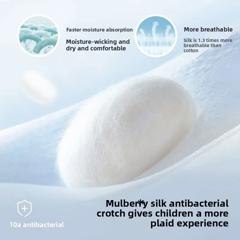 6pcs Pack Set of Sanrio Kuromi Melody 0A Antibacterial Cartoon Underwear, Grils Boxer Shorts