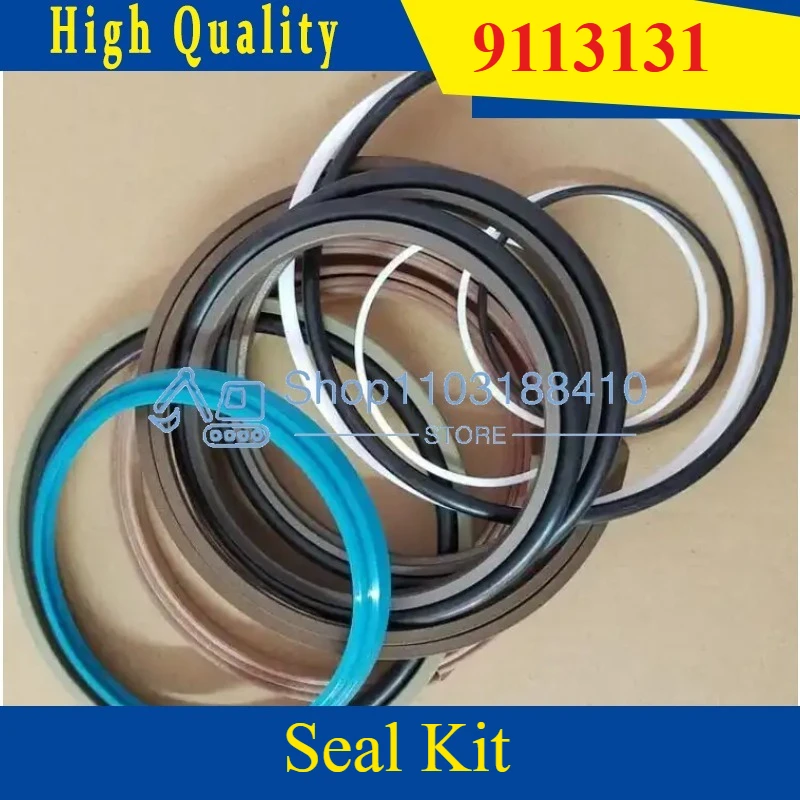 

Комплект уплотнений цилиндра наклона стрелы погрузчика, комплект уплотнений поршня гидравлического цилиндра 9113131 9196096 9061381 9158397 для L544 L556 L564 L566