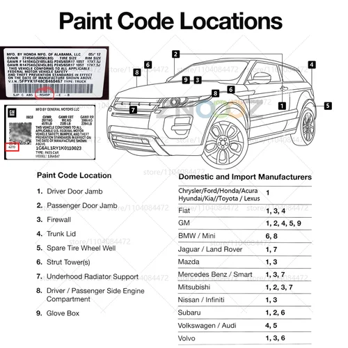 Imagen 2 del producto Pluma de reparación de pintura de coche para KIA PICANTO 2004-2025, accesorios de reparación de arañazos, 4 Uds., blanco UD, amarillo, 50L, rojo, SQ, negro, 9B, azul