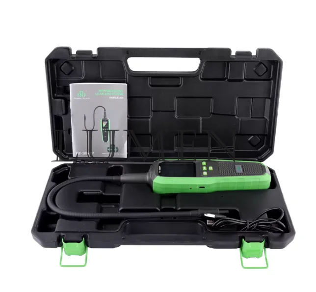 High Sensitivy ST-382P Automotive Coolant Leak Detector Air Conditioner Automotive Refrigerant Freon Leak Detector 3000mAH