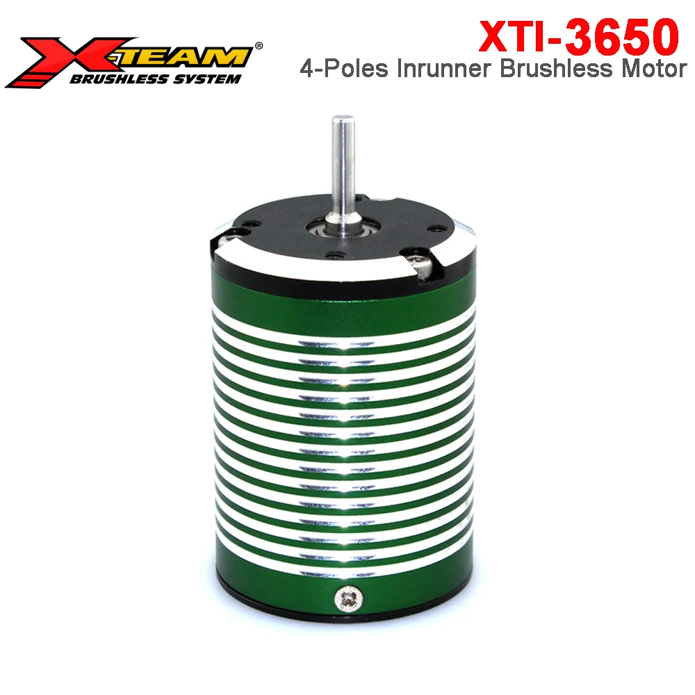 X-Team 3650 Étanche Brushless Motor4-Poles In18-pour 1/10Trial Sur Route Bumosquito Drift 400-600mm Bateau