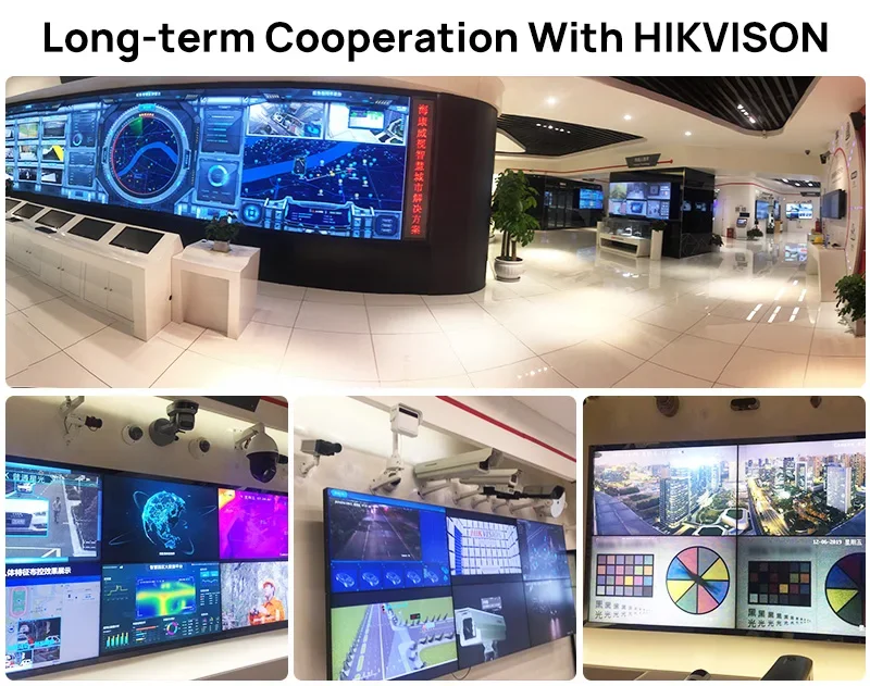 HIK 4MP ANPR Bullet human/vehicle classification Solar Power 4G Network Camera Kit DS-2XS6A46G1/P-IZS/C36S80 solar ptz camera