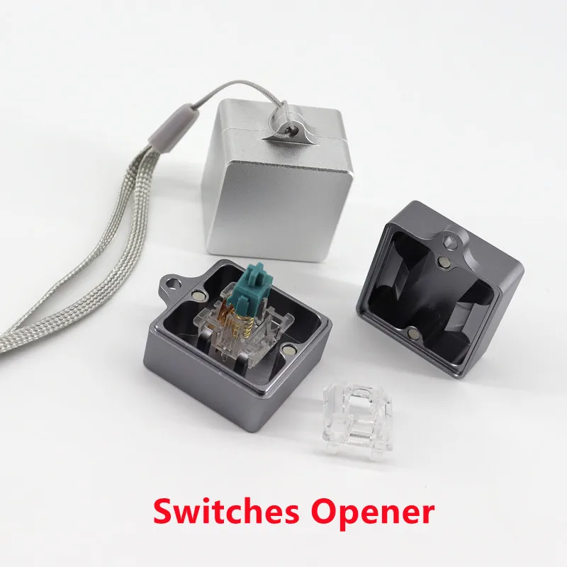 Cherry mx Gateron Outemu Switches Opener Mechanical Keyboard Keycaps Aluminum Alloy Metal Switch Opener instantly Switches