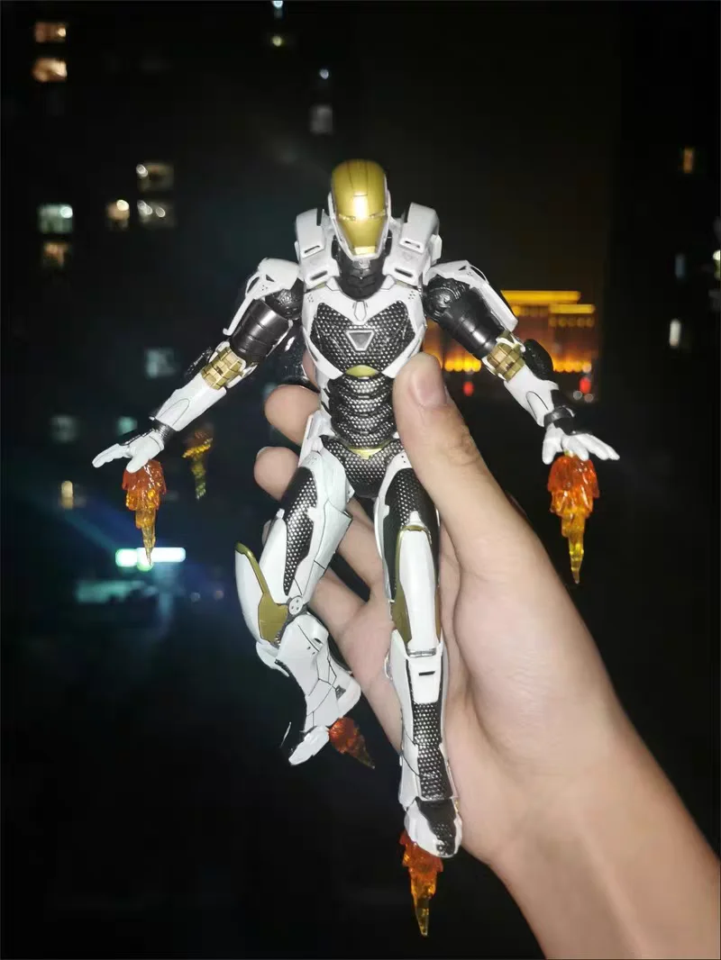 Originale Marvel Zdtoys Iron Man 1/10 Mk24 Mk22 Mk41 Mk47 Action Figures Modello Giocattoli Anime Regalo Di Compleanno