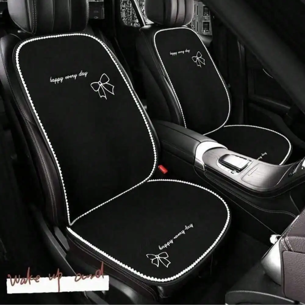 

Роскошная подушка для автомобильного сиденья с 3D-бабочкой, всесезонная дышащая противоскользящая подушка для большинства автомобилей