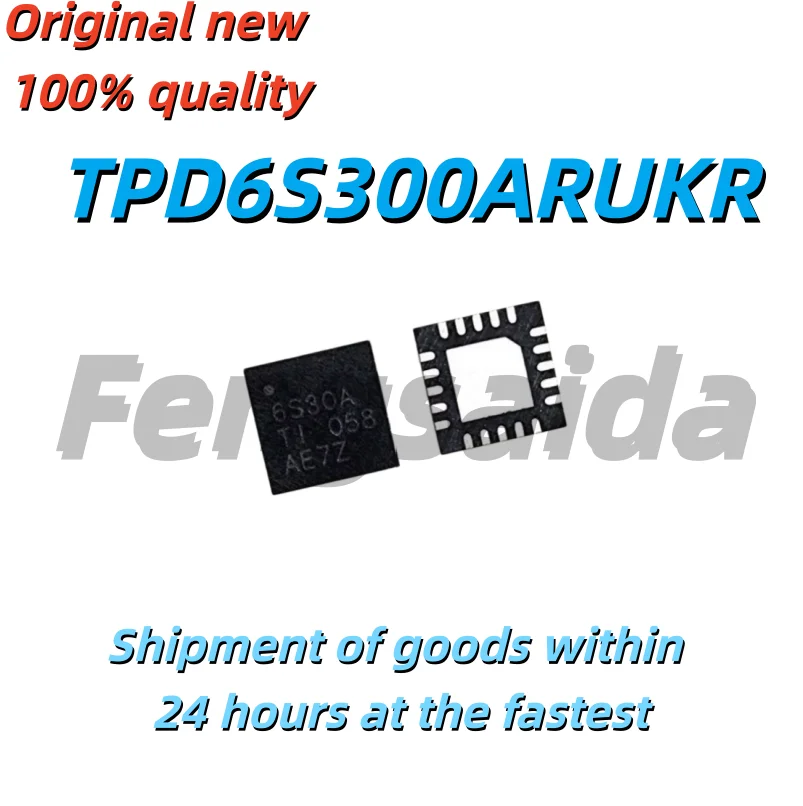 (2-5pcs)100% 오리지널 IPad 12.9 3세대 충전 IC TPD6S300ARUKR 실크 인쇄 6S3AP 6S30A QFN20 칩셋