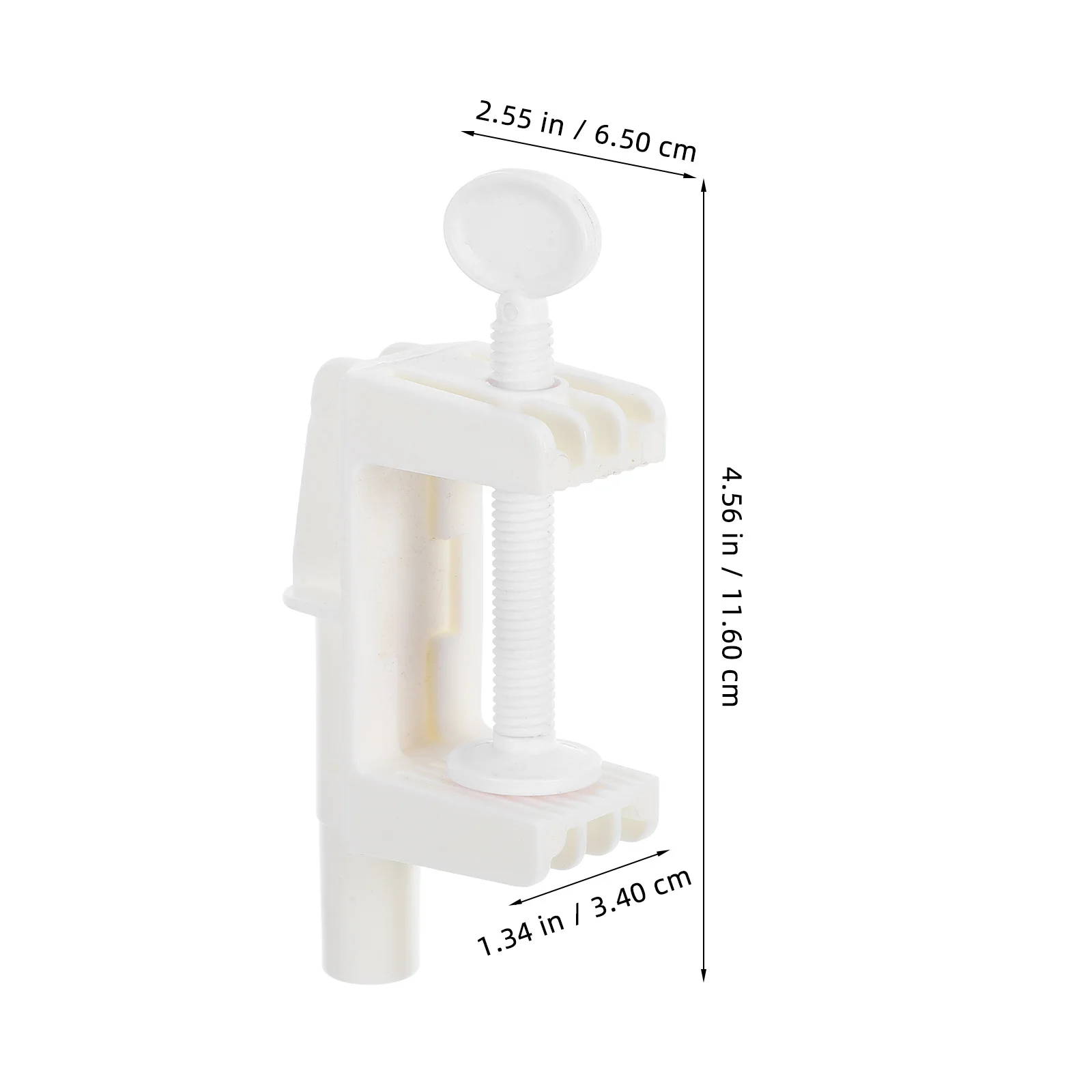 2Pcs Portable Detachable Balloon Arch Holder Table Clamp Adjustable Base Stable Support for Party Wedding Baby Shower Balloon