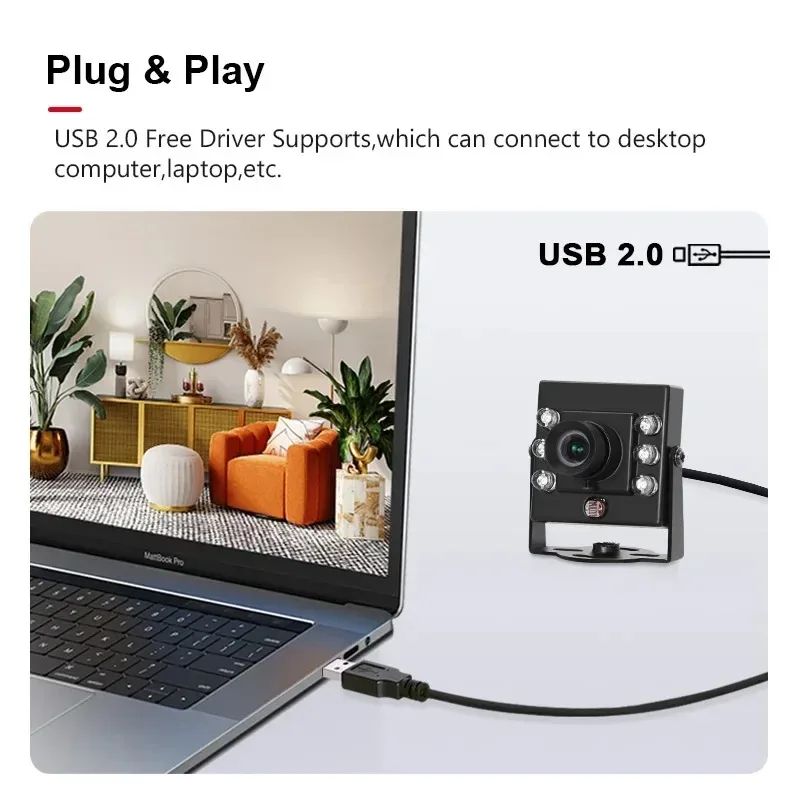 3206 720P OV9281 8 мм 30 градусов IR850 без искажений USB глобальный затвор 210 кадров в секунду промышленное видение мини