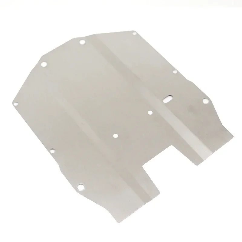 Chassis Armor Protector Skid Plate RC Car Upgrades Parts Stainless Steel For Yikong DF7 1/7 Short Course Truck