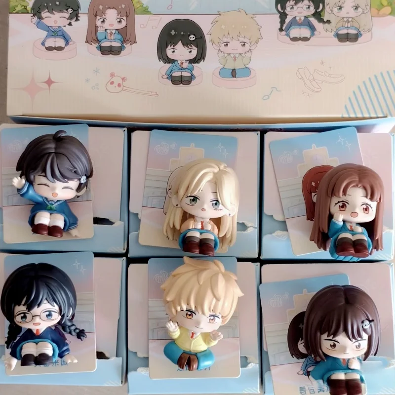 Original Skip And Loafer Daily Series Mini Blind Box Kawaii Anime Figure Mystery Box Room Decor Collectible For Anime Fans