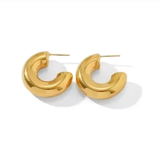 Geometric Statement Earrings Image 6