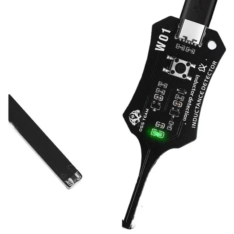 (NUEVO) Herramienta detectora de inductores OSS, probador de bobinas para reparación de placas base de teléfonos, comprobación rápida de fallas por inducción electromagnética