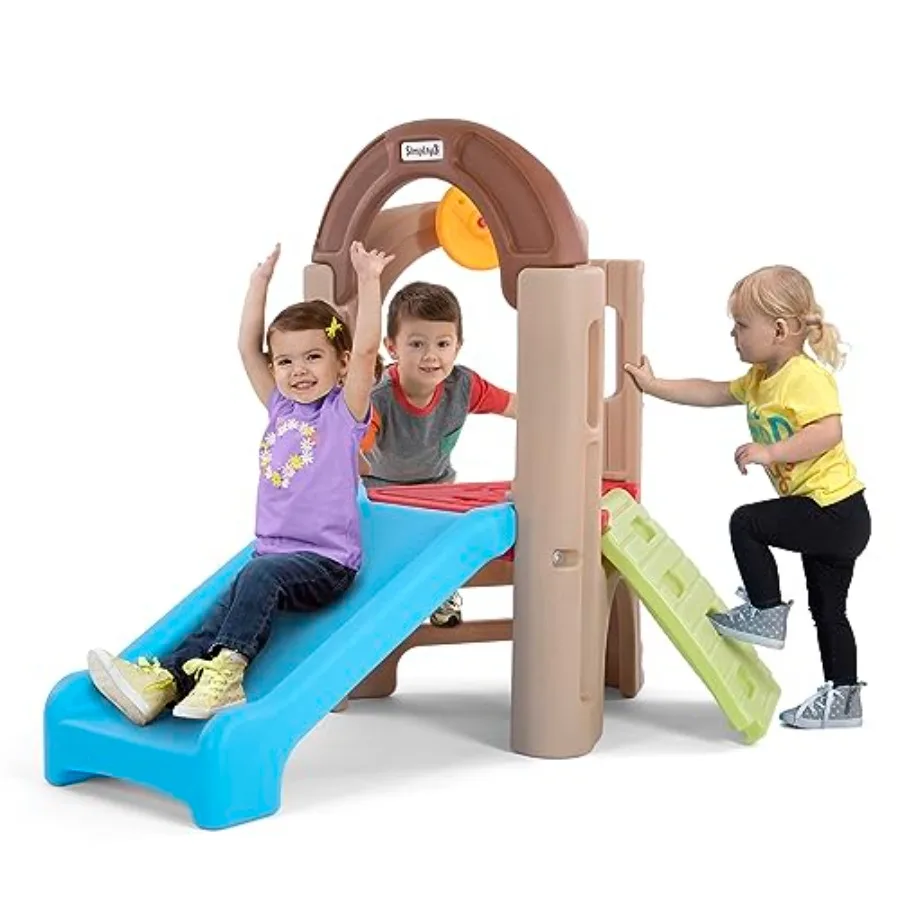 

Young Explorers Activity Climber - Indoor or Outdoor Climber and Activity Playset for Toddlers and Made in USA