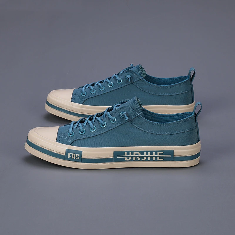 Lightweight Men's Canvas Shoes 2023 Hot Sale Comfortable Low-cut Vulcanized Shoes Men Espadrille Non-slip Casual Shoes Men Flats