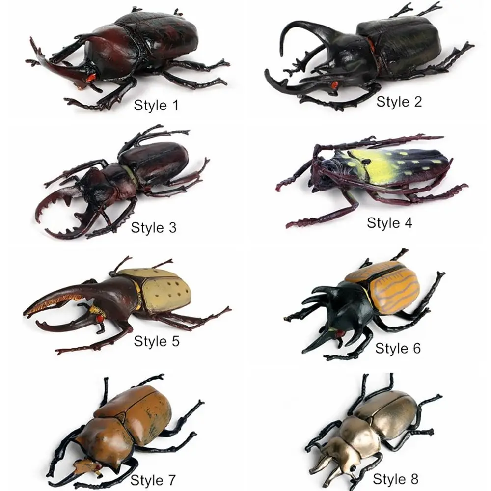 Realistische Insektentiere Modell Longhornedbee Wild Insektenkäfer Actionfiguren Wissenschaftliche Bildung Lebensechte Insektenfiguren