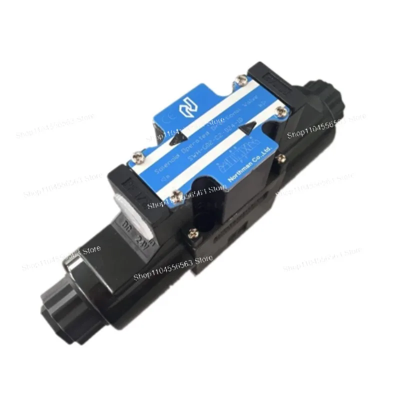 Precision Machine Solenoid Valve - SWH-G02 Series (C2/C4/C6/B2, D24/A220) for Industrial Hydraulic Pneumatic Control Systems