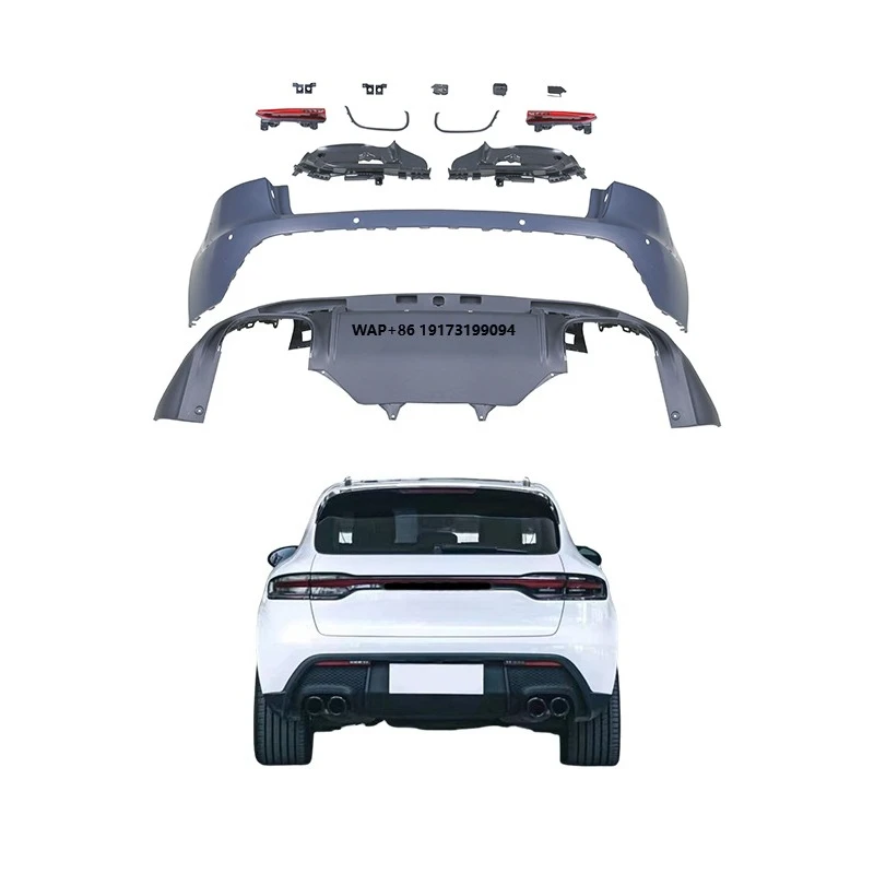 

New 2014-2016 for Rear Bumper Upgrade Kit with Fog Light Cut-Outs Bolt-On Installation