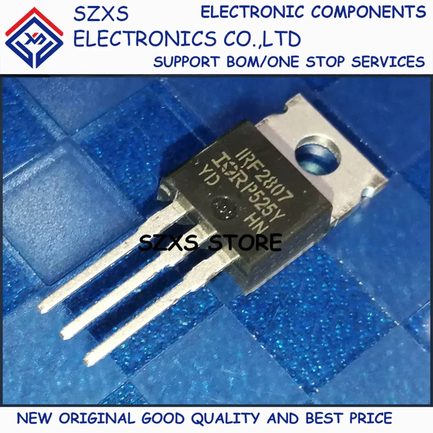 New Original 10Pcs IRF2807 IRF2807PBF TO-220 75V 82A MOSFET Transistor In Stock Electronic Components Good Quality