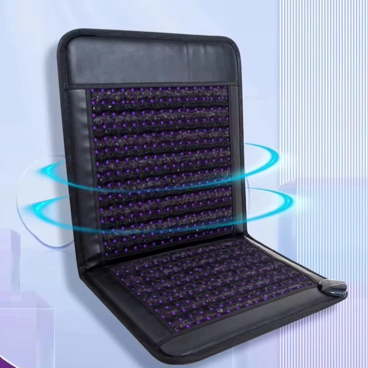 

Инфракрасная аметистовая терапевтическая подушка с целебными кристаллами, подушка для массажера спины, поясничные подушки и подушки для сидений