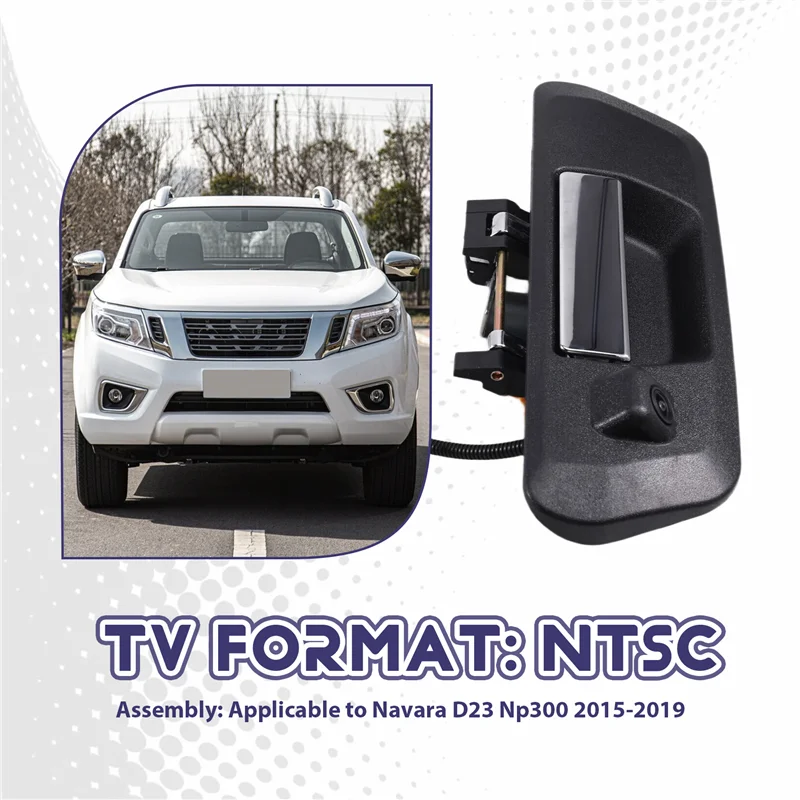 

Unusual Tailgate Handle Camera Backup License Plate Cameras For NISSAN NAVARA NP300 Backup Camera Backup Camera Car Rearview Cam
