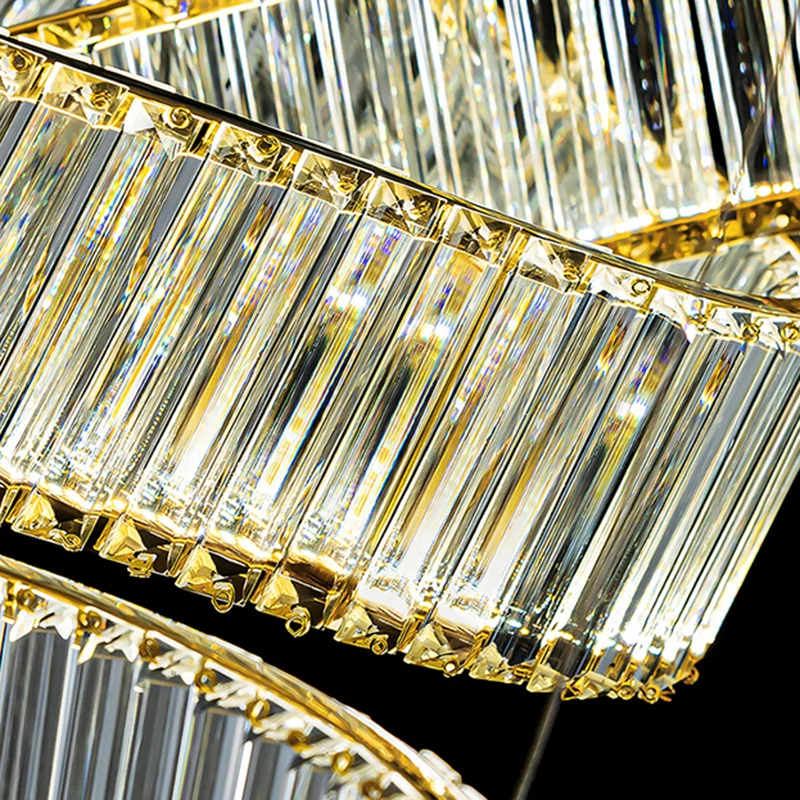 Home Decorationpendant Lights Luxury Crystal Living Room Chandelier Dining Room Pendant Lamp Ceiling Light Indoor Lighting