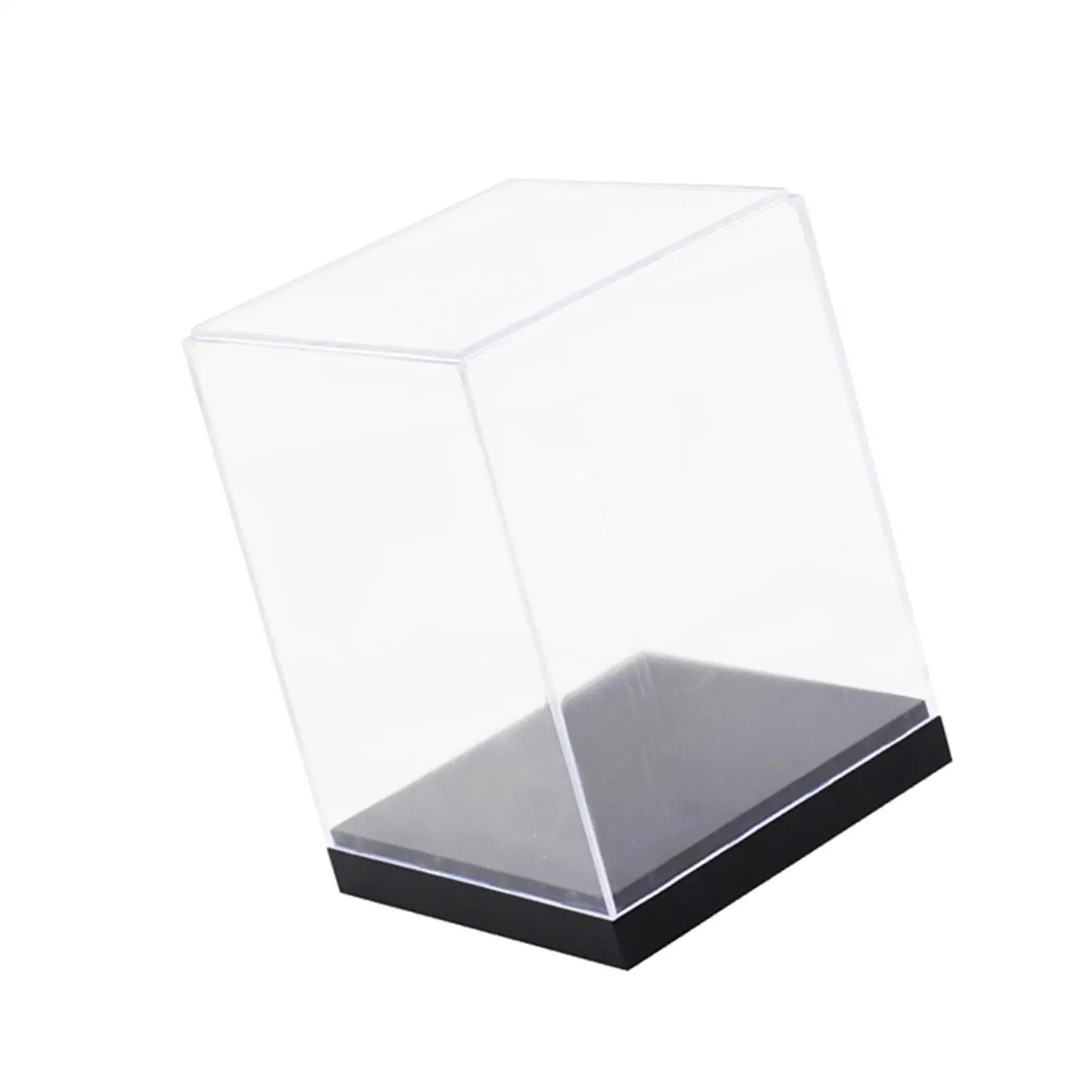 Acrylic Display Box Cabinet Case Toy Waterproof Gift Scene Box for Clay Figure Model Toy Displaying Dolls Jewellery