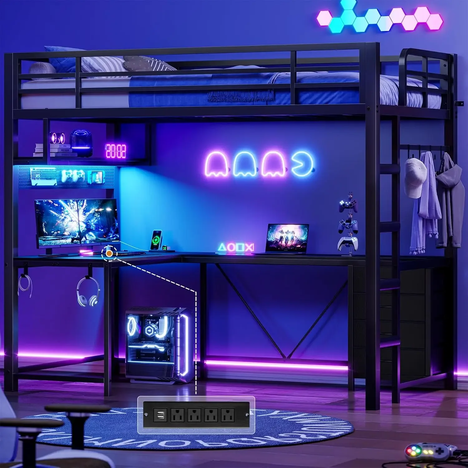Loft Bed Twin Size … - image